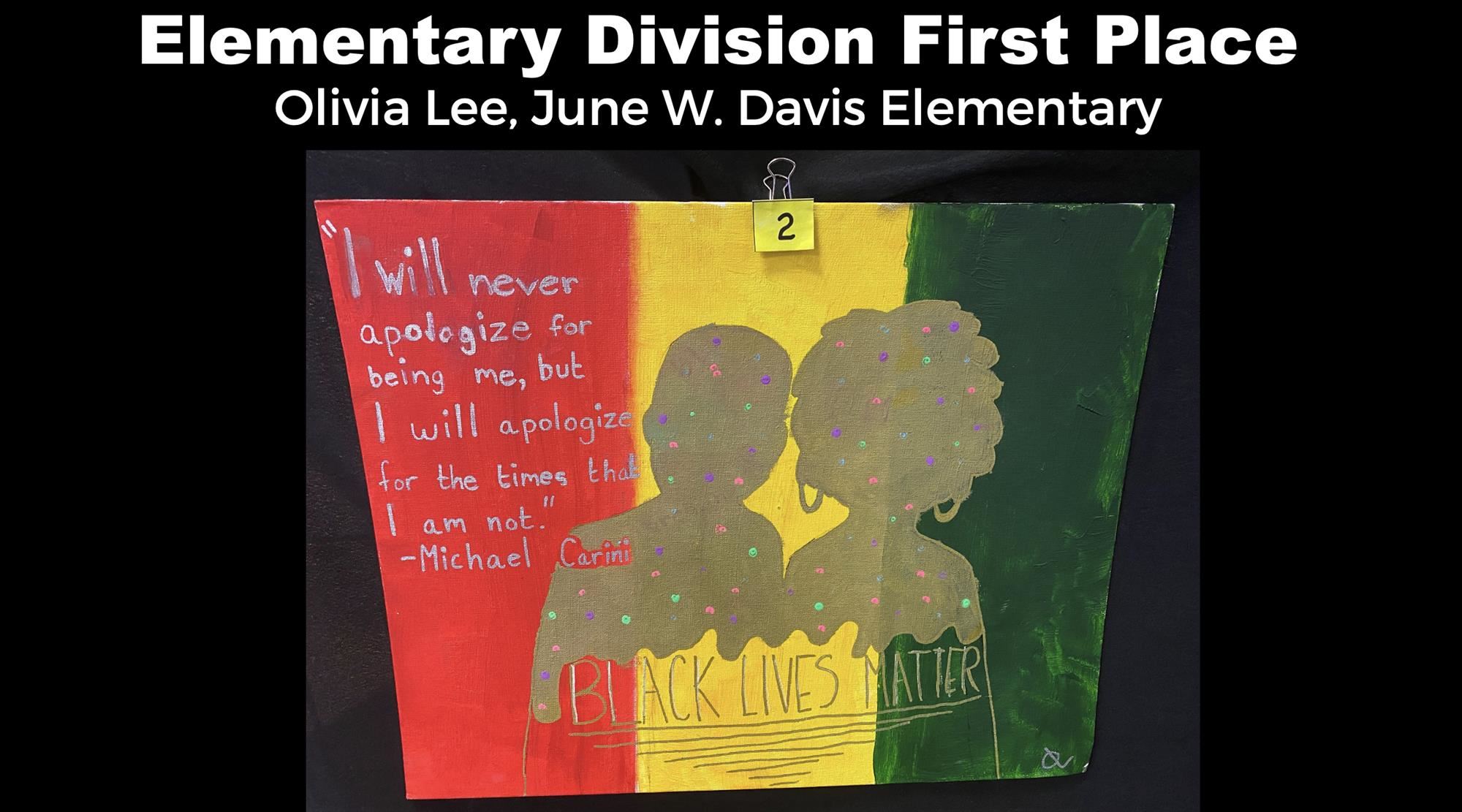 Olivia Lee, June W. Davis Elementary 